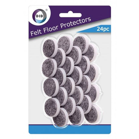 Felt Floor Protectors 24 Pcs - Preserve Your Floors | DID HH2455
