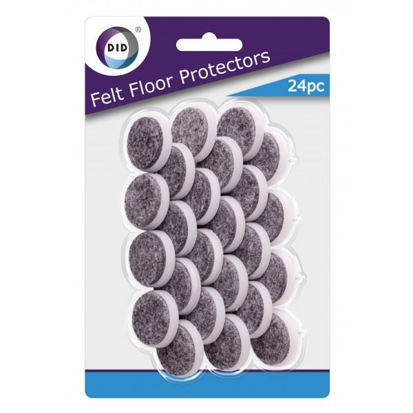 Felt Floor Protectors 24 Pcs - Preserve Your Floors | DID HH2455