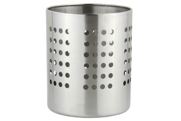 APOLLO STAINLESS STEEL UTENSIL HOLDER 11 X 14CM. AP6036