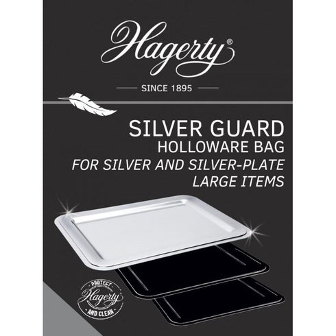 Silver Holloware Bag - Protect Large Trays with Hagerty Guard