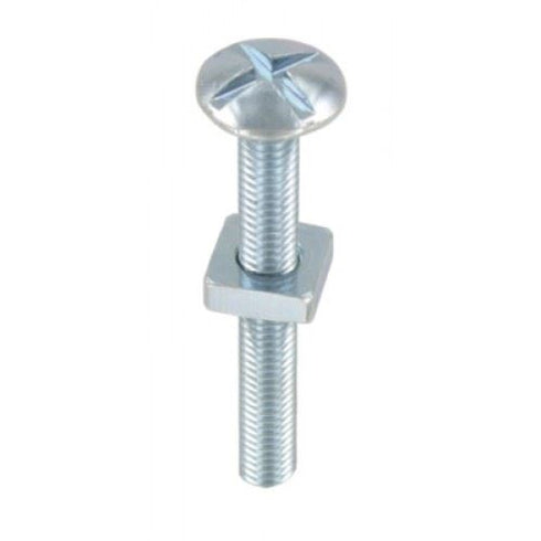 Roofing Bolts Zinc - M6 x 80 Fast Pak Value 0539 with Nuts