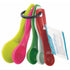 Multicoloured Measuring Spoons - ASHLEY 5 Piece Set BB-MS251