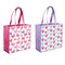 TALLON LARGE SQUARE PP HEARTS & BUTTERFLIES SHOPPING BAG 40 X 40CM. TA7349