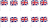 SHATCHI UNION JACK HAND FLAG 10/PK. 116622