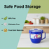SISTEMA KLIP IT SOUP MUG SMALL 565ML ASSORTED COLOUR. S21142
