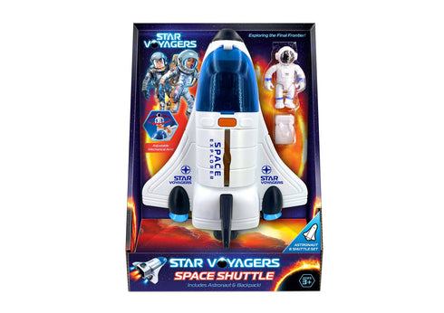 Space Shuttle Toy with Astronaut - STAR VOYAGERS TY0504
