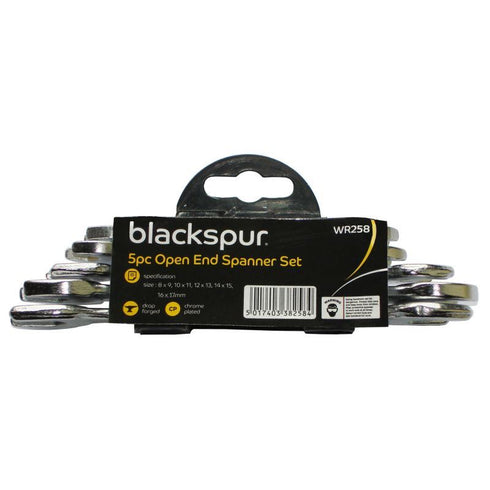 Metric Spanner Set - BLACKSPUR 5PC OE, WR258 | Top Quality Tools