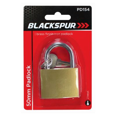 Heavy Duty Padlock - BLACKSPUR PADLOCK 50MM BB-PD154