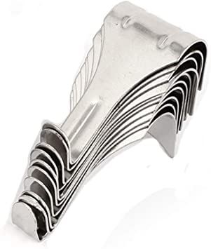 Picture Rail Hooks - Nickel Plated, SHAW X, 2-Pack 12851