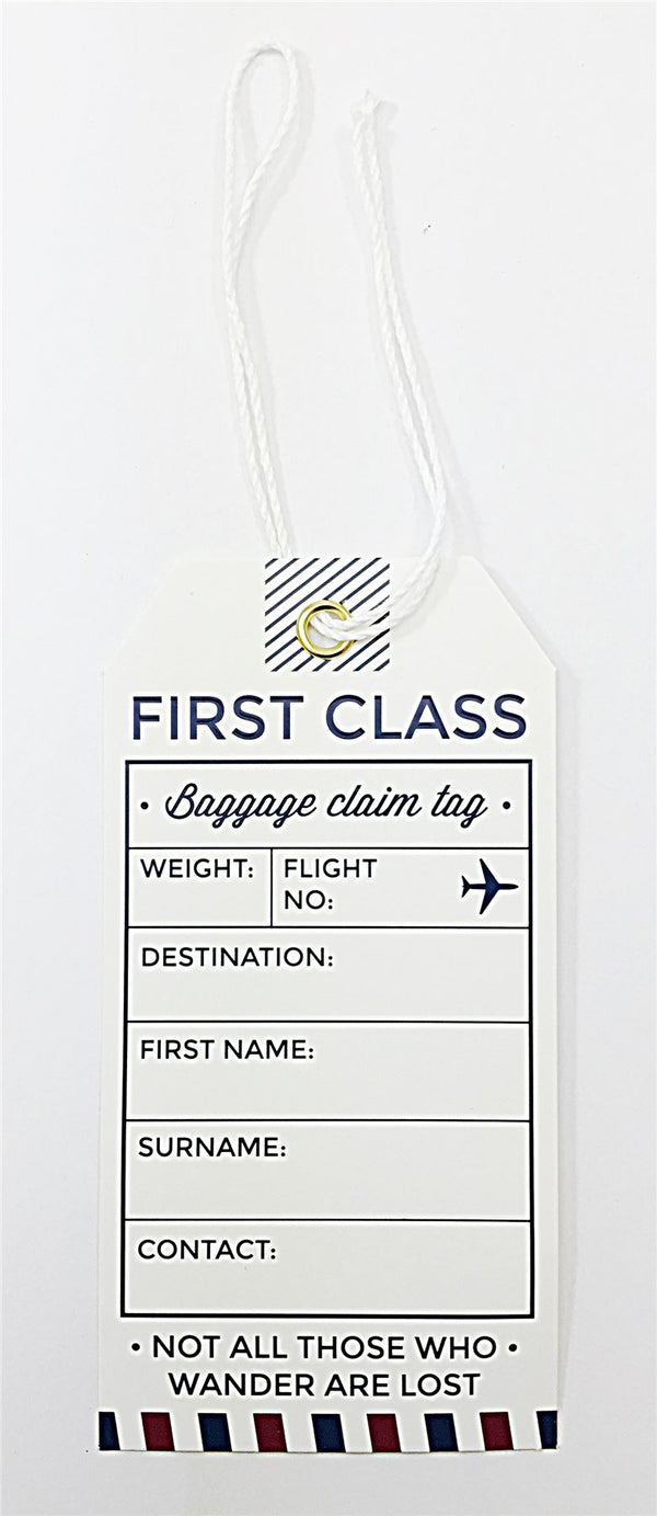 5 CRAFTING TAG FIRST CLASS. CR0577