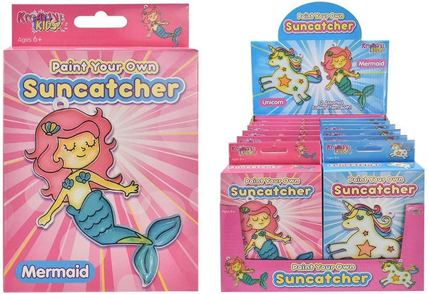 KREATIVE KIDS ASSORTED PAINT YOUR OWN SUNCATCHER. TY1533