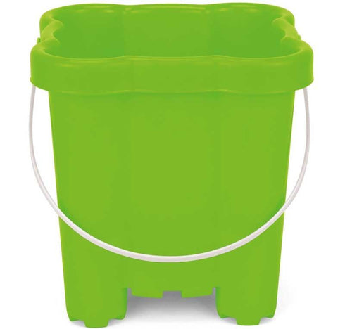 YELLO CASTLE LARGE BEACH BUCKET 22CM X 16CM X 20CM. BU1146