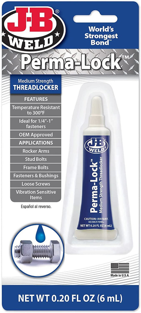 Threadlocker JB Weld - Mid Strength 6ml Perma-Lock 24206
