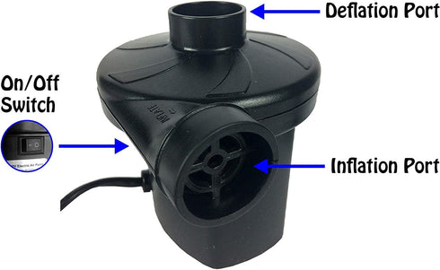 Electric Air Pump for Pools & Airbeds - REDWOOD LEISURE 240V