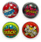 ASSORTED PU ACTION SQUEEZE BALL 10CM. HU1440