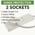 Extension Lead 5m - PIFCO 2 Gang 13A Power Solution