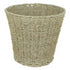 Seagrass Waste Basket - JVL Natural Round Bin 28x25cm