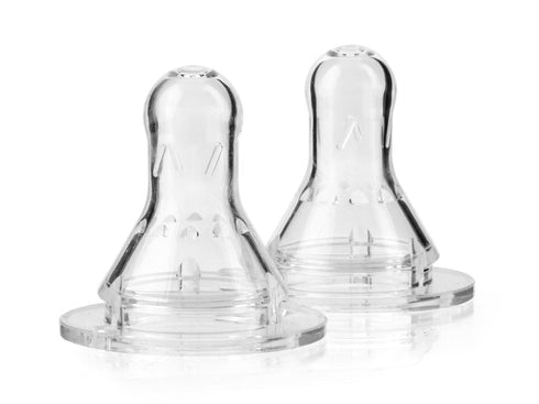 BABYPIPKIN SILICONE TEATS (STANDARD BOTTLE NECK) 2/PK. Z66048