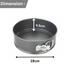 CHEF AID NON STICK SPRINGFORM CAKE PAN 19CM X 6.5CM. 10E10319