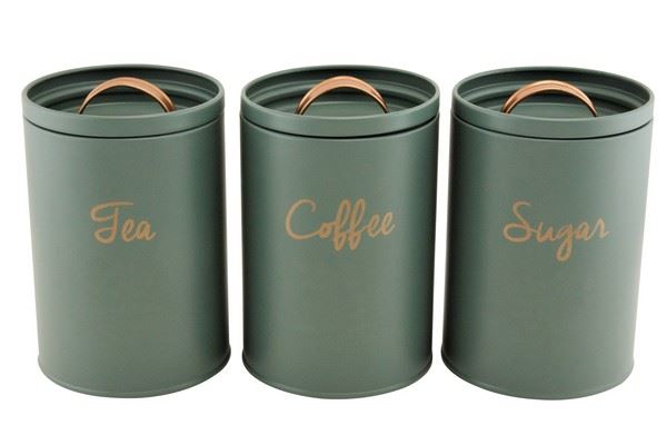 Apollo Canister Set 3-Pack - Stylish Kitchen Storage AP3992