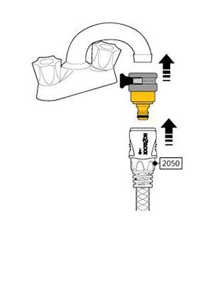Hozelock Tap Connector 2176P9000 - Easy Garden Hose Attachment