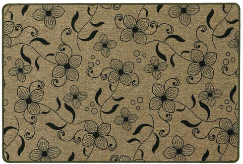 Elegance Flower Mat - JVL Indoor 75x50cm | 01-200