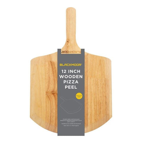 BLACKMOOR WOODEN BOARD PIZZA PEEL. BML65359