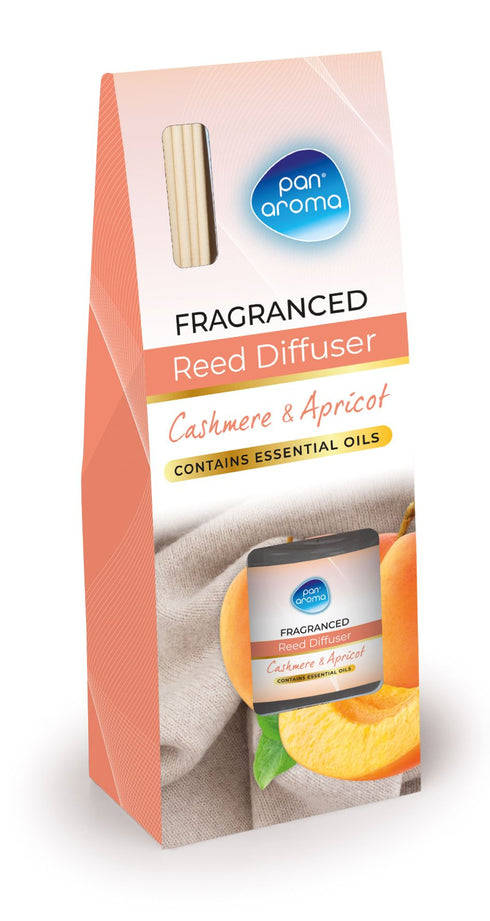 PAN AROMA CASHMERE & APRICOT REED DIFFUSER 30ML. PAN0683