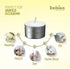 BOLSIUS TEALIGHT CANDLE WHITE 8 HRS PACK OF 50. 103630519700
