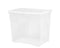 WHAM CRYSTAL 160LTR STORAGE BOX & LID CLEAR. WHAMZ12070
