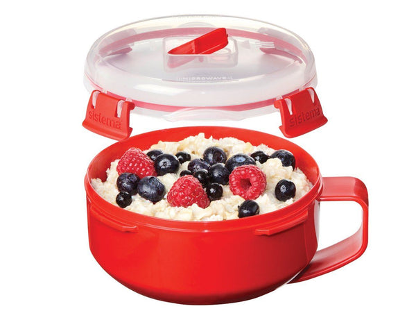SISTEMA MICROWAVE BREAKFAST PORRIDGE BOWL 850ML. S1112