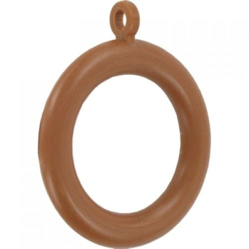 Wooden Curtain Rings - FAST PAK VALUE 6869, 56MM, 6 Pack