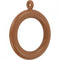 Wooden Curtain Rings - FAST PAK VALUE 6869, 56MM, 6 Pack