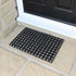 Heavy Duty Door Mat - JVL Rubber Ring Entrance Mat 40x60cm