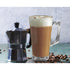 Latte Glasses Set - 2 Cafe Latte 240ml Elegant Cups RY1603