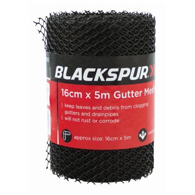 Gutter Mesh Guard - BLACKSPUR HOUSE 5M Leaf Protection BB-GM100