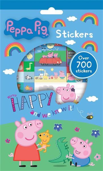 Peppa Pig Stickers - 700 Piece PESTR Collection for Kids
