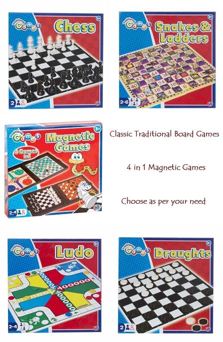 Ludo Board Game - HTI Traditional Family Fun | 1374326