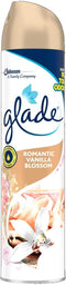 GLADE AIR FRESHENER AEROSOL SPRAY ROMANTIC VANILLA BLOSSOM 300ML. HOGLA093