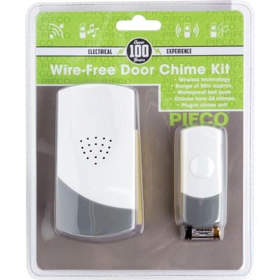 Wireless Doorbell Kit - PIFCO Cordless Chime ELA1161