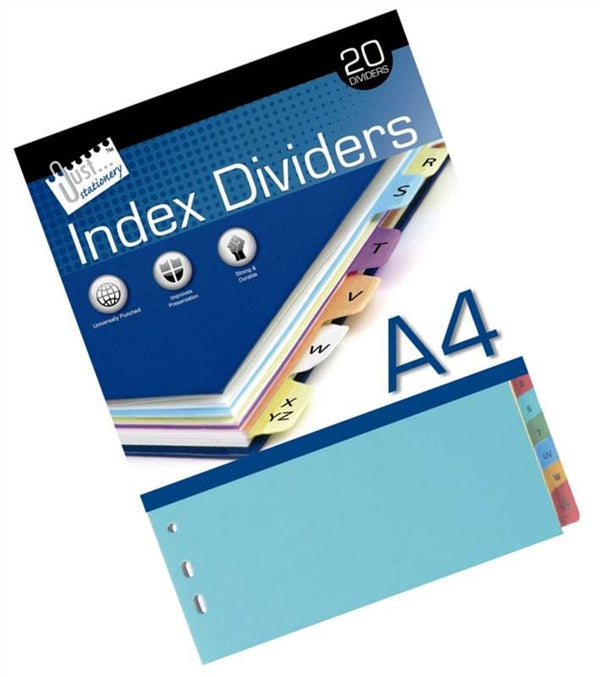 Index Dividers Pack - A-Z, 20 Count, T4059 Organize with Ease