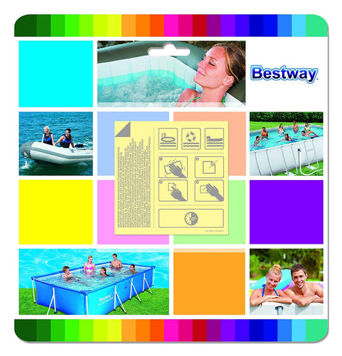 BESTWAY UNDERWATER ADHESIVE REPAIR PATCH 10/PK. 62091