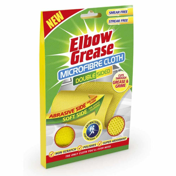 ELBOW GREASE DUAL SIDED MICROFIBRE CLOTH. EG76