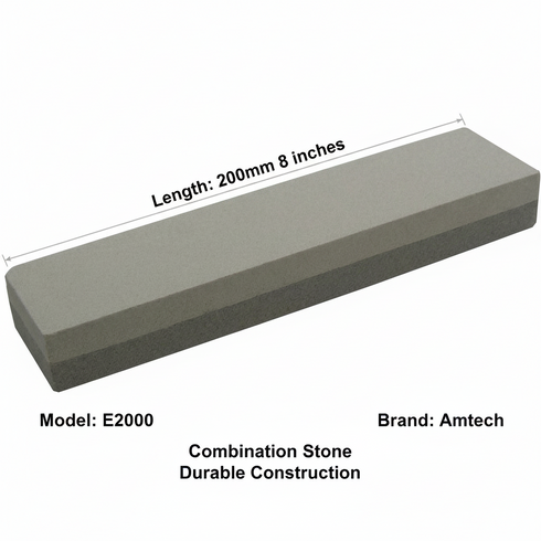 AMTECH COMBINATION STONE 8" / 200MM. E2000