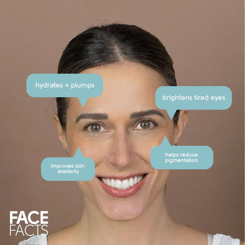 FACE FACTS GEL EYE PATCHES - BRIGHTENING 4/PK. 14436-150