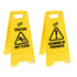 ROBERT SCOT WET FLOOR WARNING SIGN CLEANING IN PROGRESS SIGN. 101423