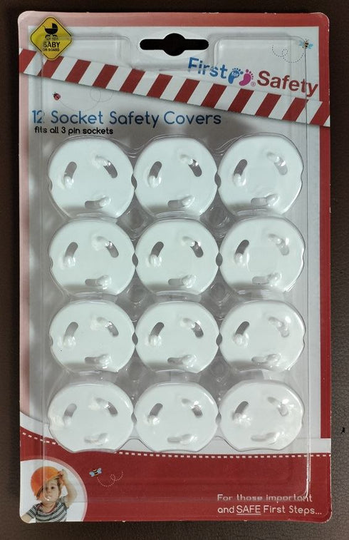 FIRST SAFETY ELECTRIC SOCKET SAFETY COVERS 10/PK. FS578