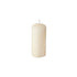 PACK OF 10 CREAM PILLAR CANDLES 40 X 90 MM. PS17912