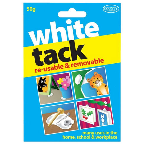 White Tack Adhesive - COUNTY 50 GM C403 for Secure Holding