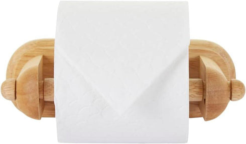 Wooden Toilet Roll Holder - APOLLO AP8251 Elegant Design